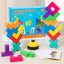 Wooden Russian Building Blocks for Creative Play