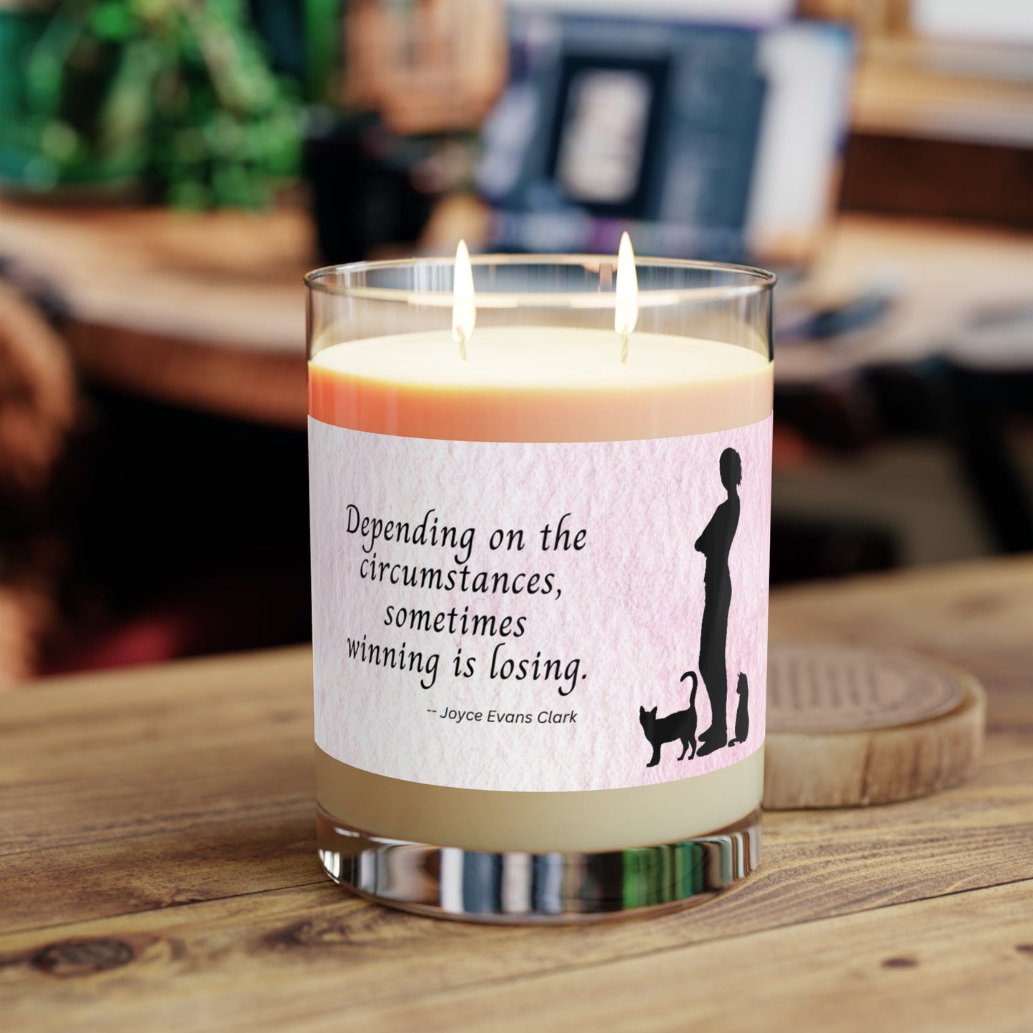 Bougie parfumée Winning is Losing - Verre complet, 11oz