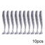 QXO 10pcs/Lot Soft Lures Silicone Bait 7cm 2g Goods For Fishing Sea Fishing Pva Swimbait Wobblers Artificial Tackle - Korvel