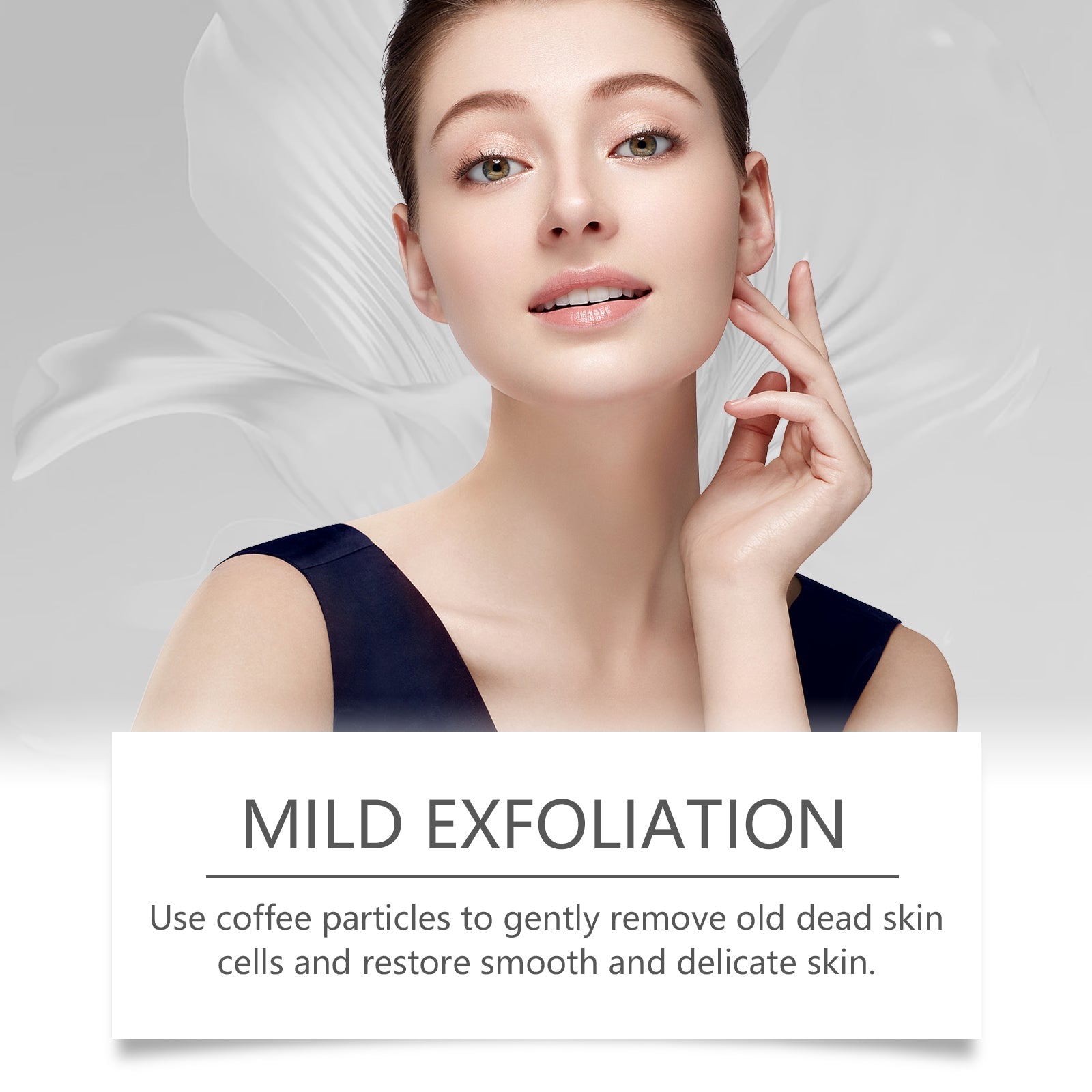 Caffeine Cleanser Gentle Exfoliating Blackhead Facial Treatment Pore-Clearing Cleanser - Korvel