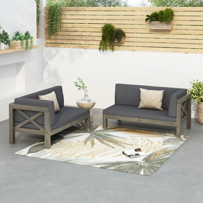 BRAVA X-BACK LEFT -RIGHT CORNER BENCH SET - Korvel