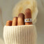 925 Sterling Silver Fish Open Ring - Korvel
