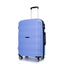 Hardshell Suitcase Spinner Wheels PP Luggage Sets Lightweight Durable Suitcase ,3-Piece Set (20/24/28) ,Purplish Blue - Korvel