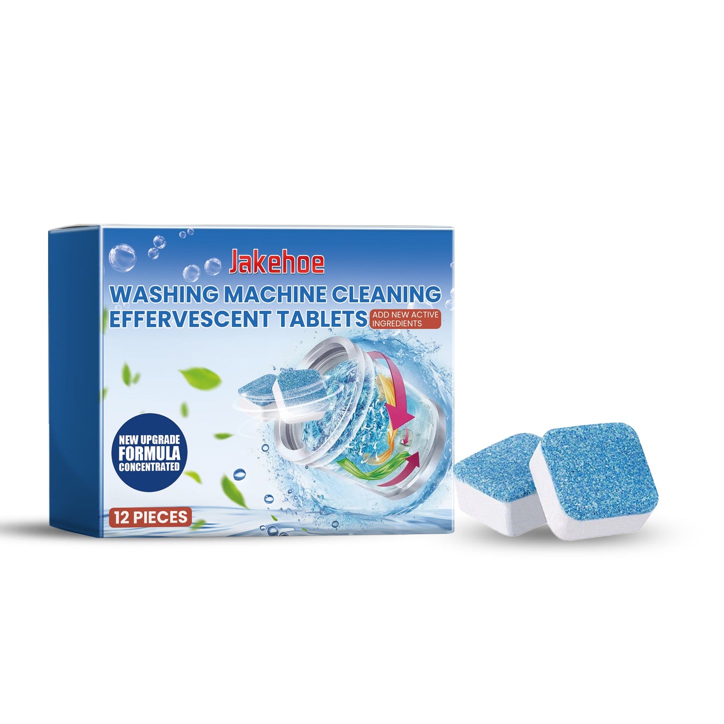 Effervescent Washing Machine Cleaning Sheets