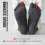1 pair Pure Cotton Five Finger Short Socks Men Sweat Absorbent Antibacterial Breathable Mesh Boat Socks Running Sports Toe Sock - Korvel