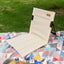 Outdoor camping backrest cushion chair portable folding chair tent leisure chair balcony park lawn picnic chair - Korvel
