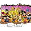 Sticker de pared 3D de anime de dibujos animados Dragon Ball para habitaciones infantiles