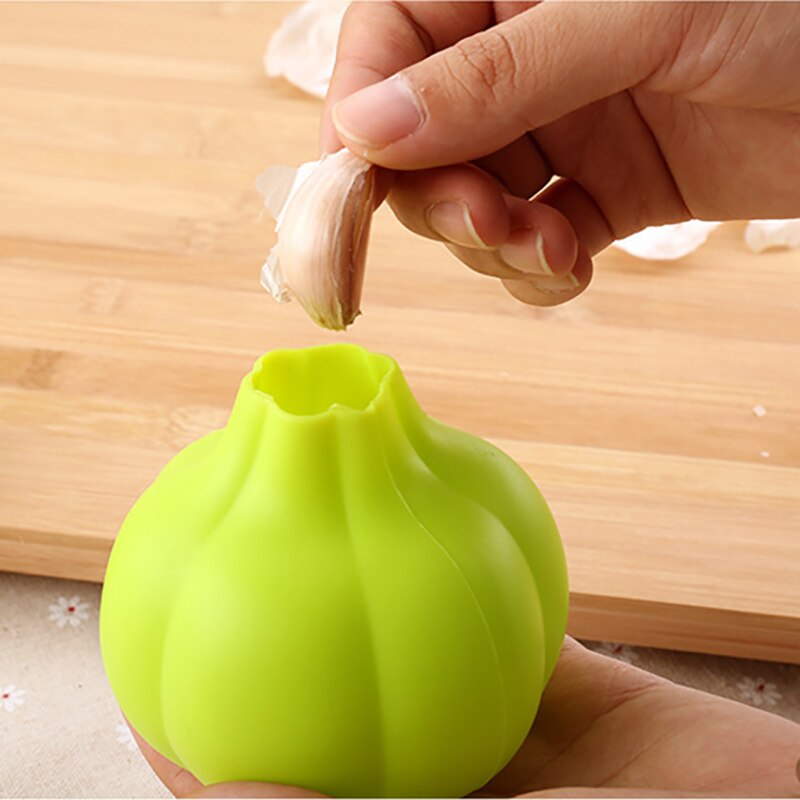 2pc Silicone Garlic Peeler Garlic Roller Stripper Silicone Garlic Peeling Tube Upgrade Roll Tube Garlic Tools Kitchen Gadgets - Korvel