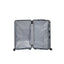 Luggage Set 4 pcs (20"/24"/29"/Travel Bag), PC+ABS Durable Lightweight Luggage with Collapsible Cup Holder TSA Lock, Black - Korvel