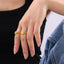 18K Gold-Plated Sun Ring - Korvel