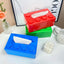 ABS Building Block Shaped Tissue Box Wall-mounted Creative Face Towel Box Organizer Perforation-free Removable - Korvel