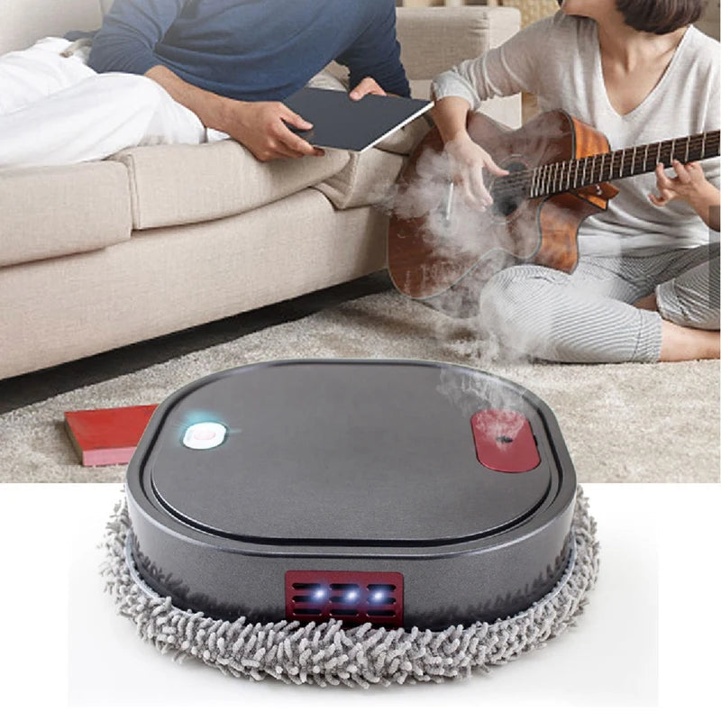 Sweeping Robot Automatic Electric Floor Mops Mopping With Sprayer Machine Floor Steam Cleaner Robot - Korvel