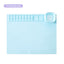 Silicone painting pad, simple solid color art painting pad, children's graffiti pad, washable watercolor color matching silicone - Korvel