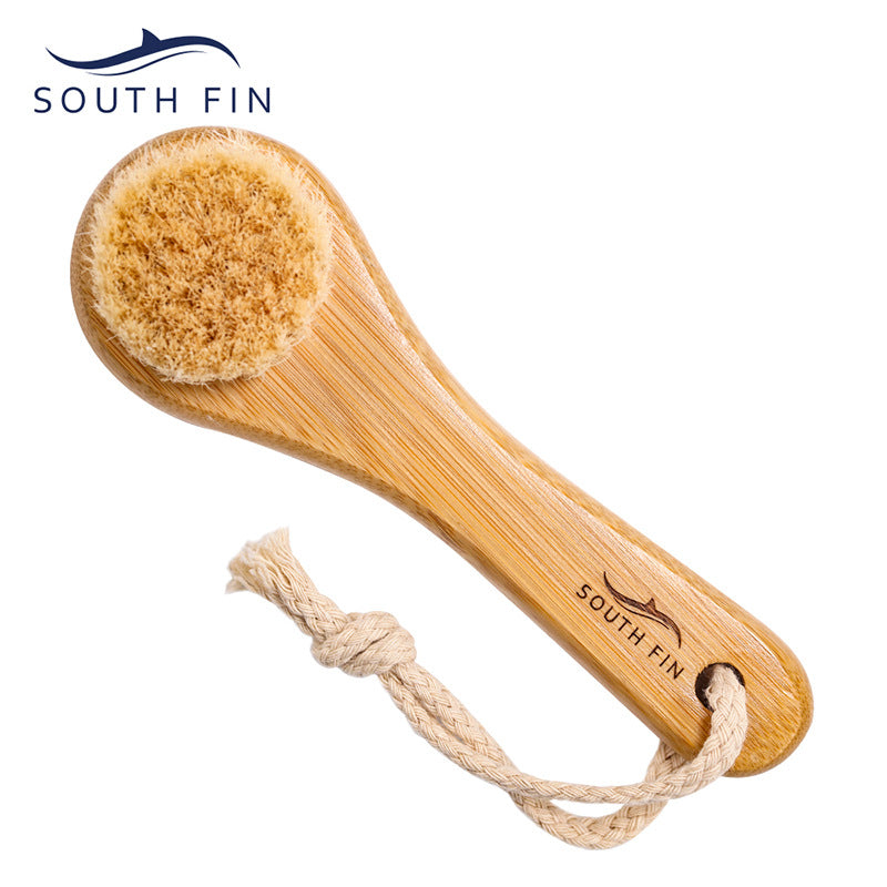 Face Brush Nanzhu Bamboo Facial Cleansing Massage Care Brush - Korvel