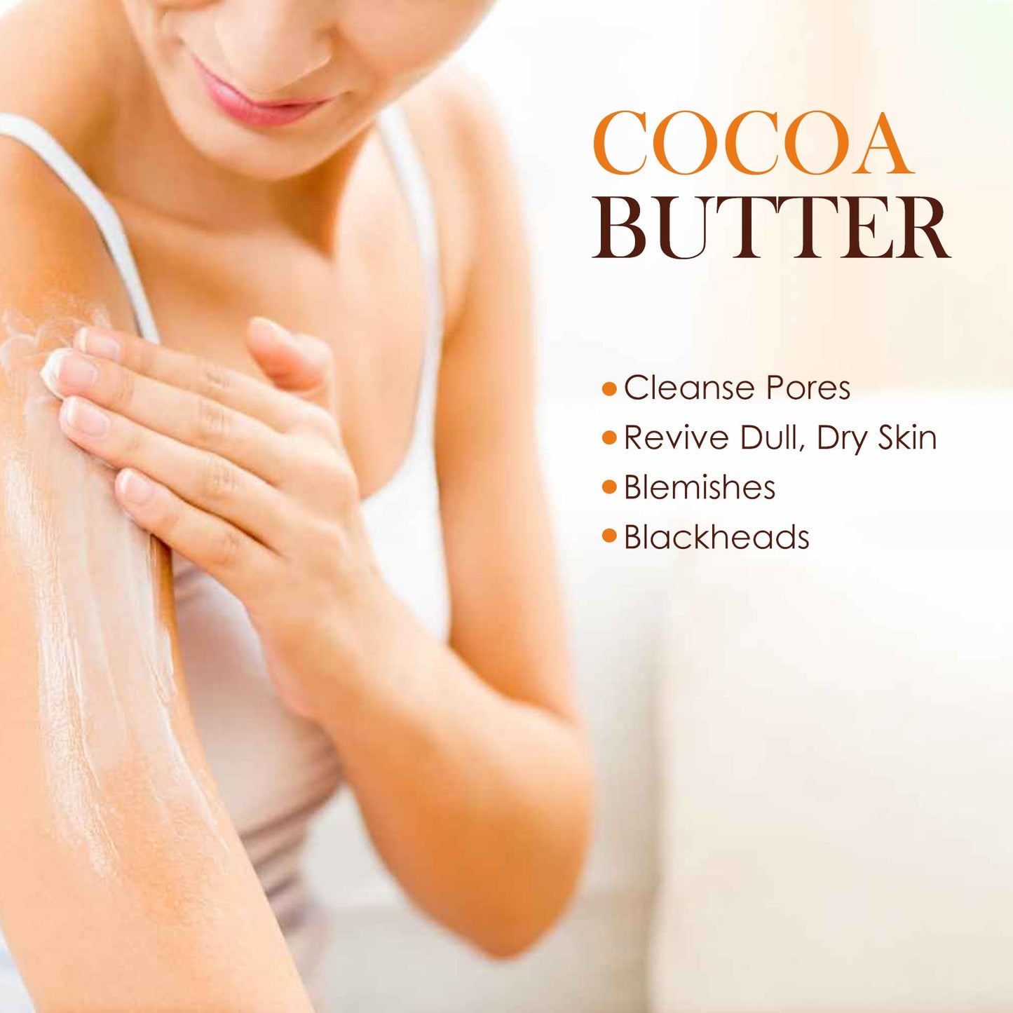 Lotion Corporelle au Cacao - Hydratant pour la Peau