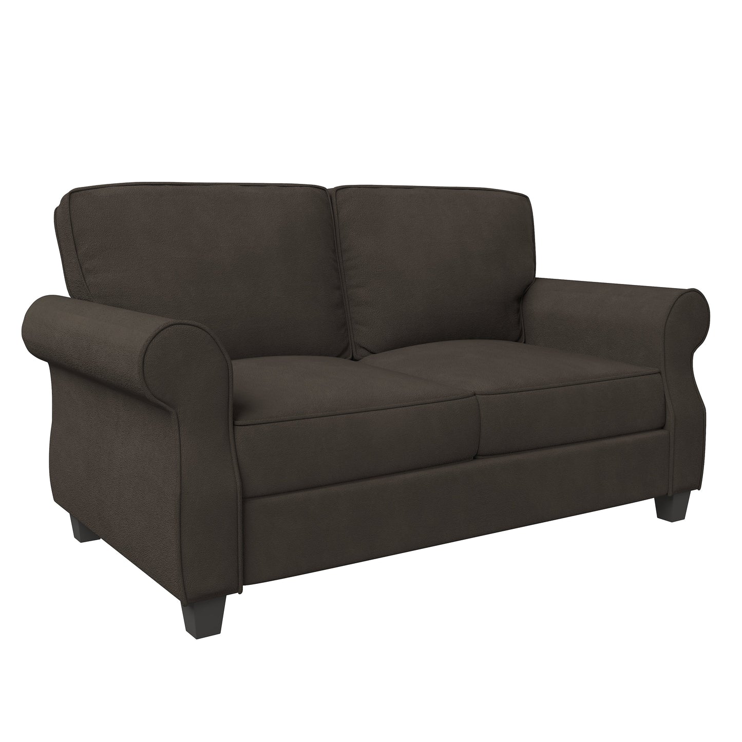 Sofa with Solid Wood Frame,, Comfy Sofa Couch with Extra Deep Seats, Modern 2 Seater Sofa, for Living Room Apartment Lounge - Korvel