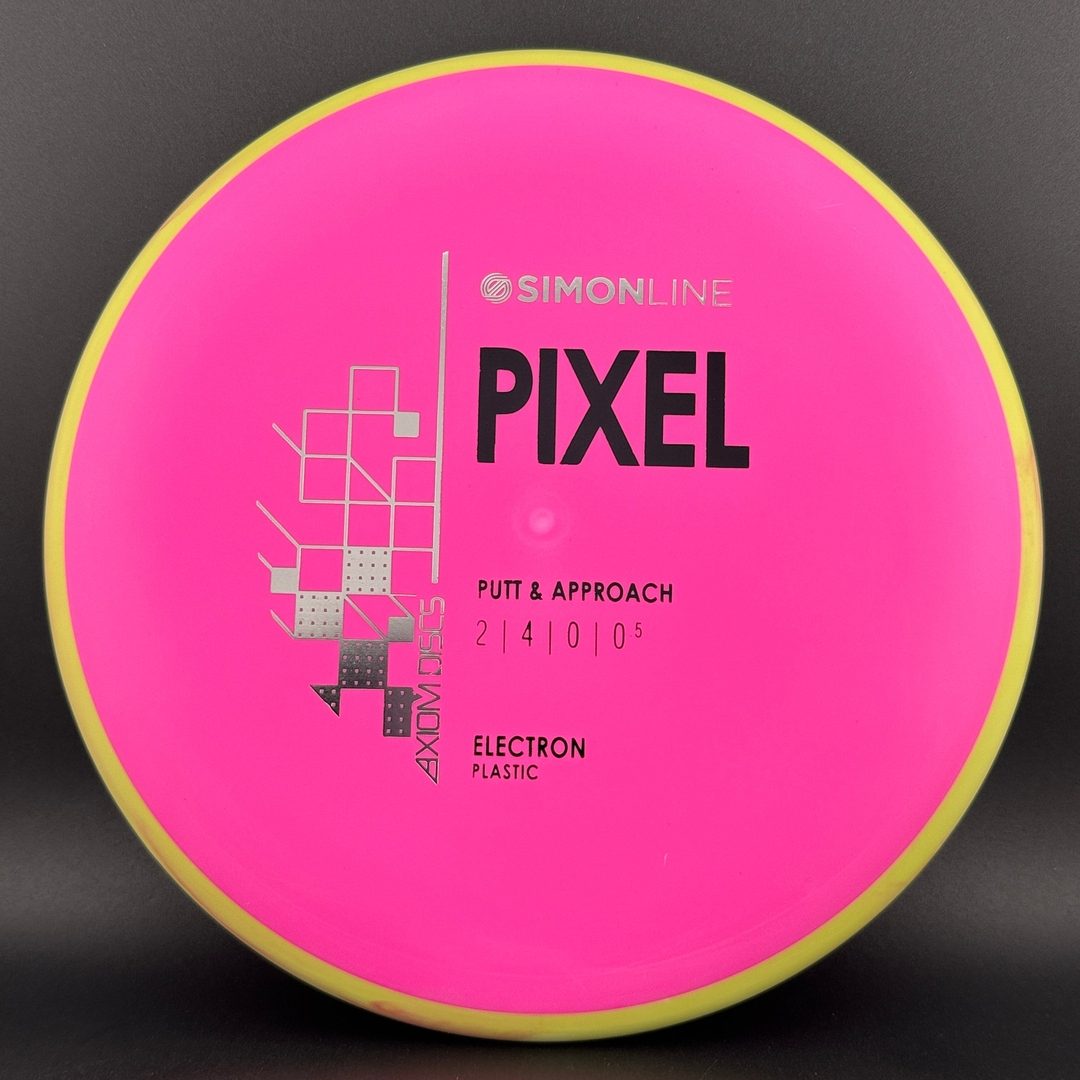 Medium Electron Pixel - Simon Line Disc Golf Putter