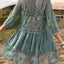 Sexy lace loose beach vacation hooded skirt bikini jacket swimsuit women - Korvel