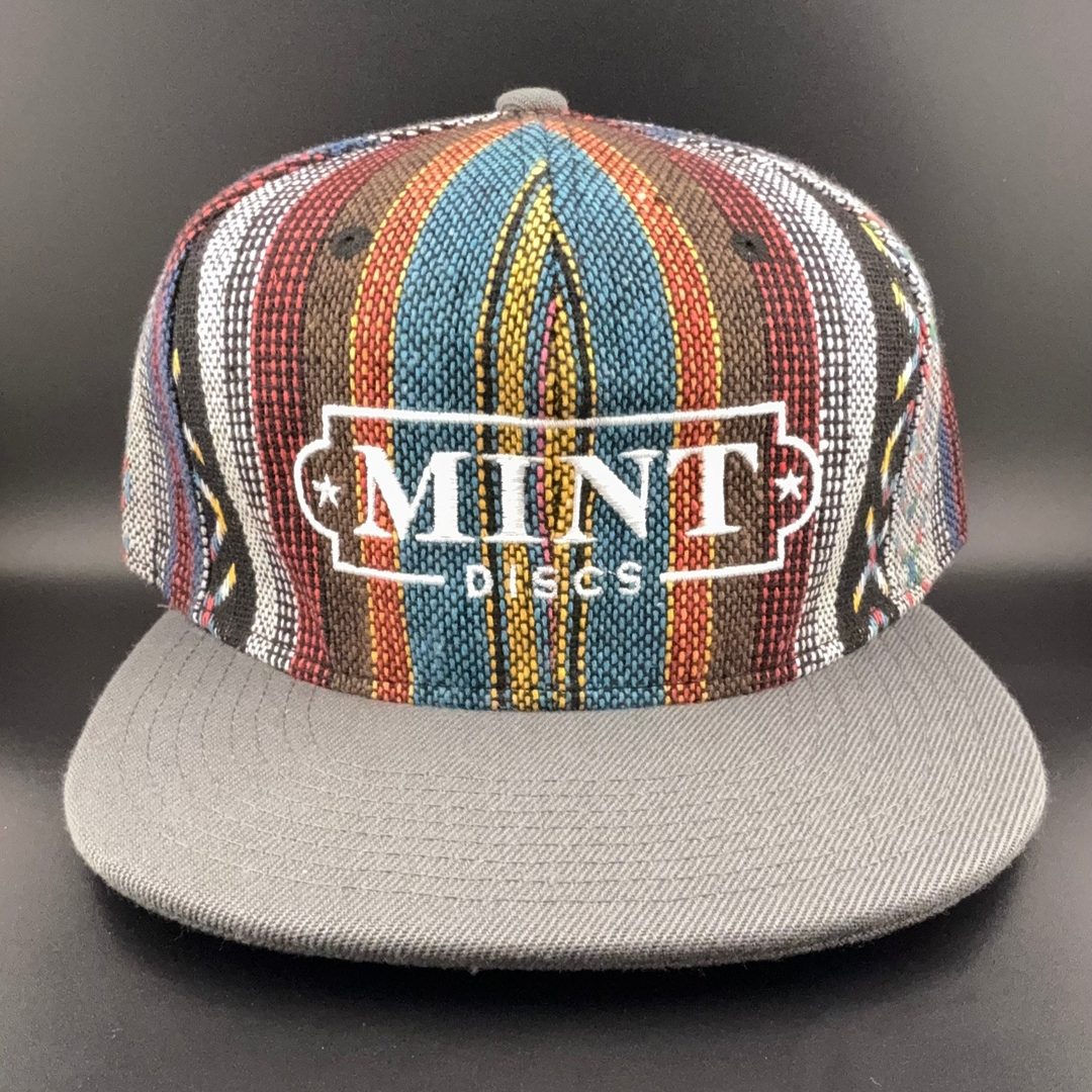 Casquette Snapback à Visière Plate Motif Aztèque - Mint Discs