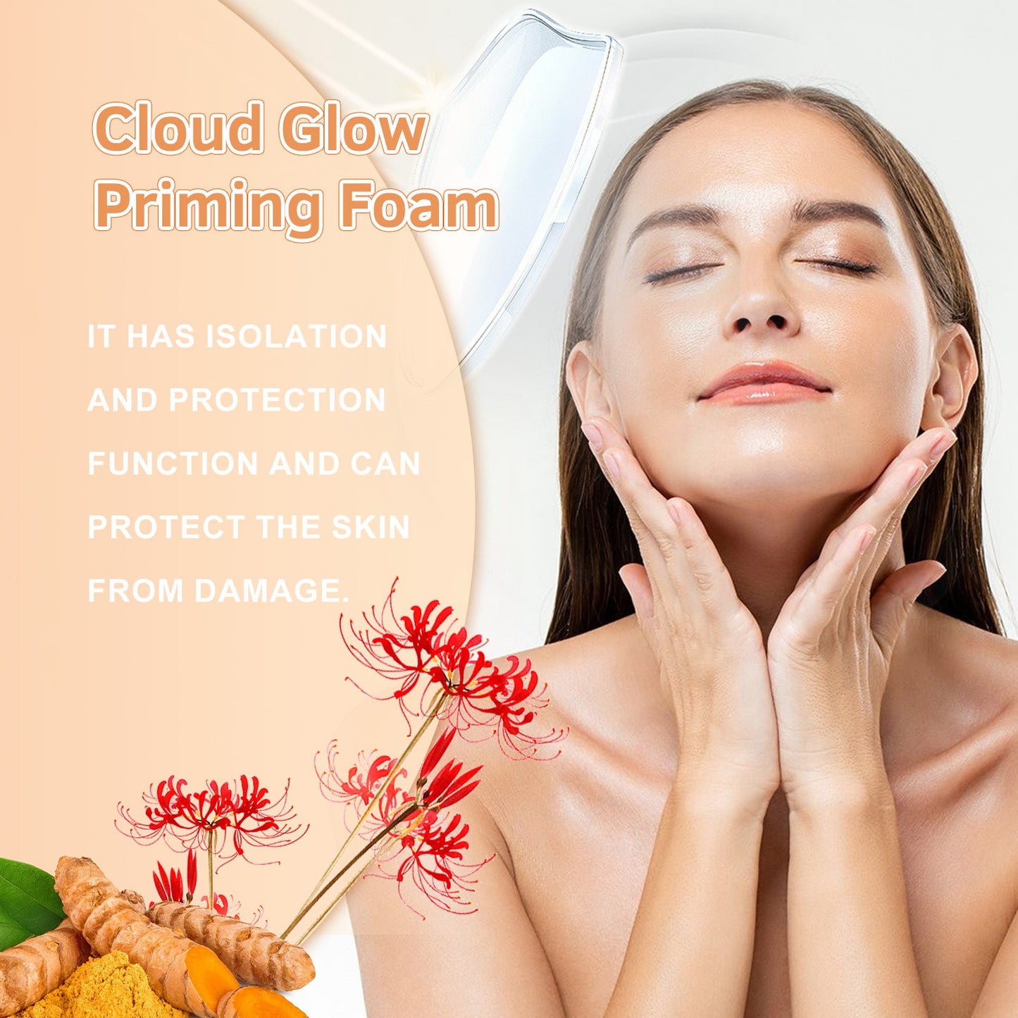 Pre-Makeup Mousse Toner, Hydrating And Moisturizing Facial Toner Firming And Softening Skin Care Foam Mousse - Korvel