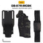 Holster tactique pour pistolet gauche 6354DO pour Glock 17