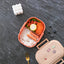 Cartoon cute portable square single layer lunch box with handle lunch box - Korvel