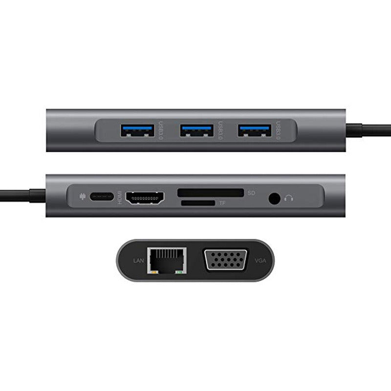 Estación de acoplamiento Premium Type-C 10 en 1 para MacBook