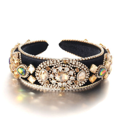 Baroque Retro Rhinestone Inlaid Hair Accessories