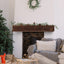 48" Rustic Wood Fireplace Mantel,Wall-Mounted & Floating Shelf for Home Decor - Korvel