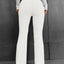 Stylish High-Waisted Micro Flared Pants for Women