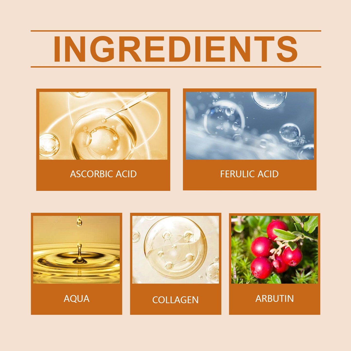 Vitamin C Brightening Serum Nourishes And Moisturizes Dull And Clear Facial Skin - Korvel