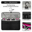 travel storage bag compatible with Dyson Airwrap Styler, a portable organizer with multi-pockets for hair curler and attachments - Korvel