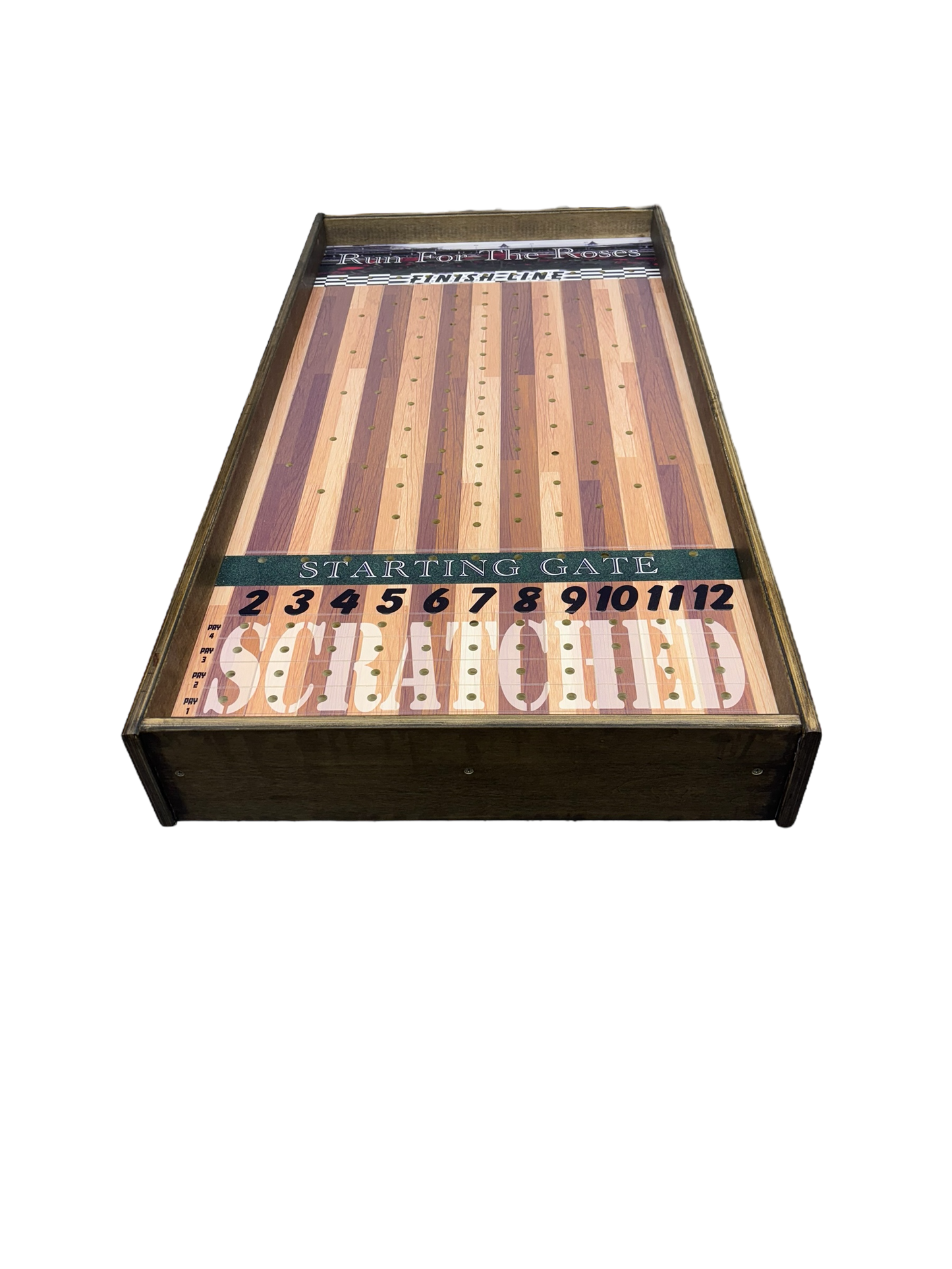 Jumbo Horse Game with Stained Rails - Korvel