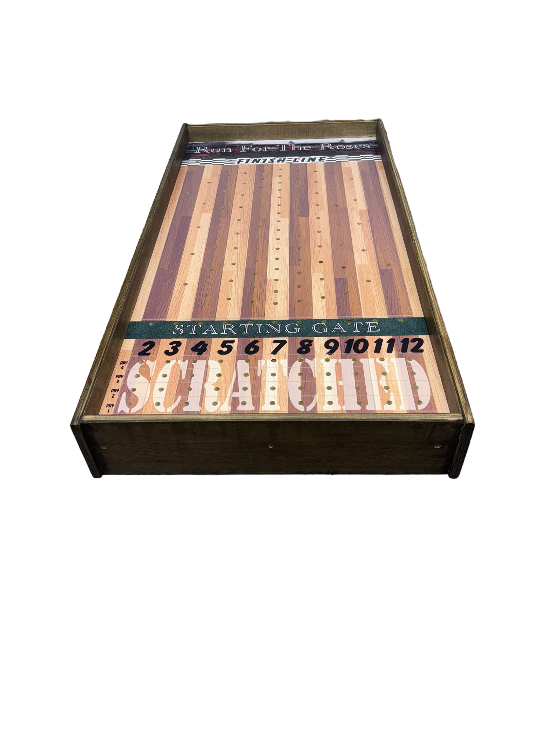 Jumbo Horse Game with Stained Rails - Korvel