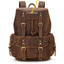Large Capacity Crazy Horse Leather Backpack for Travel