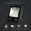 Waterproof Outdoor Motion Sensor Flood Light
