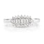 Anillo de Compromiso de Diamante Blanco de 0.37 Quilates en Oro Blanco de 14K