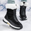 Botas de Nieve de Invierno para Mujer de Caña Alta para Deportes al Aire Libre