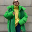 Parka en coton avec capuche amovible et style pour l'hiver