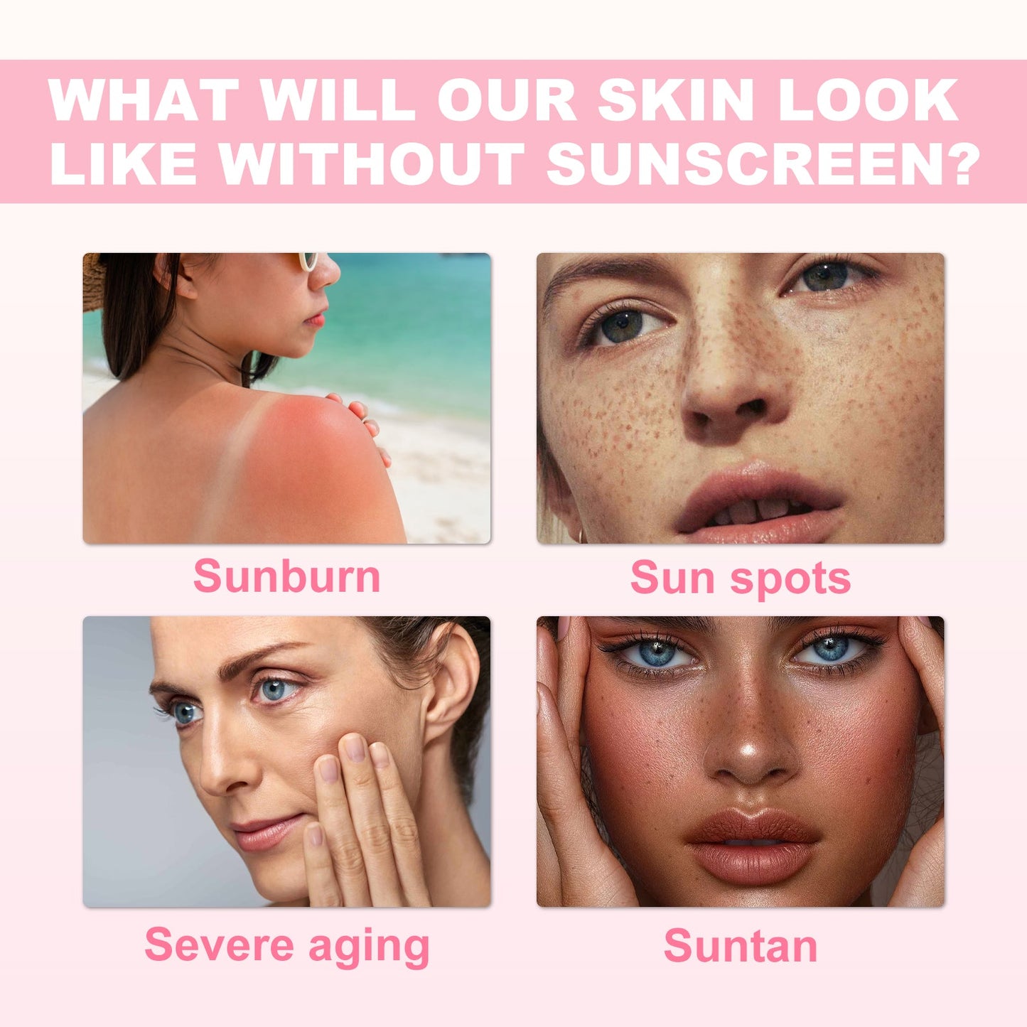 Sunscreen Stick, Uv Protection Skin Refreshing Non-Greasy Moisturizing Cream - Korvel