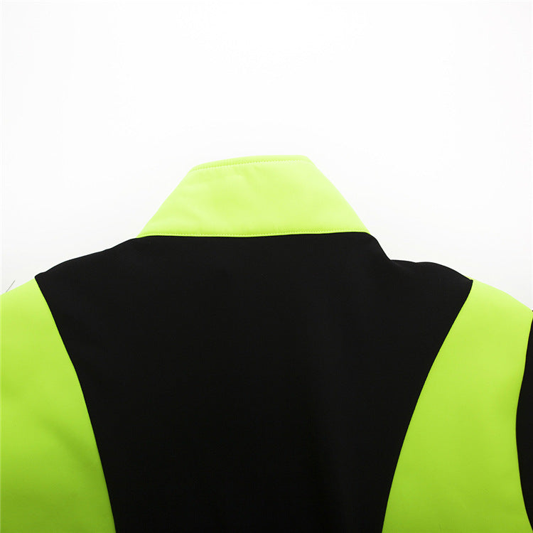 Premium Soft Shell Thermal Fleece Cycling Jacket