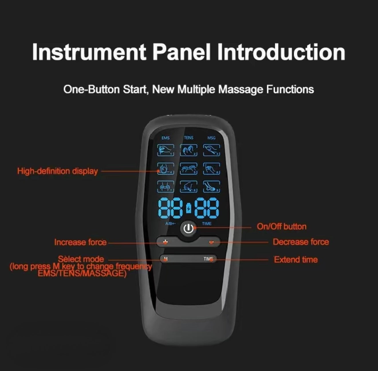PainPulse 9-Mode Electric Massager