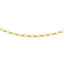Cadena Ovalada Rolo de Oro Amarillo de 14k de 3.2mm