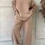 Women's Casual Autumn & Winter Sweater Trousers Set