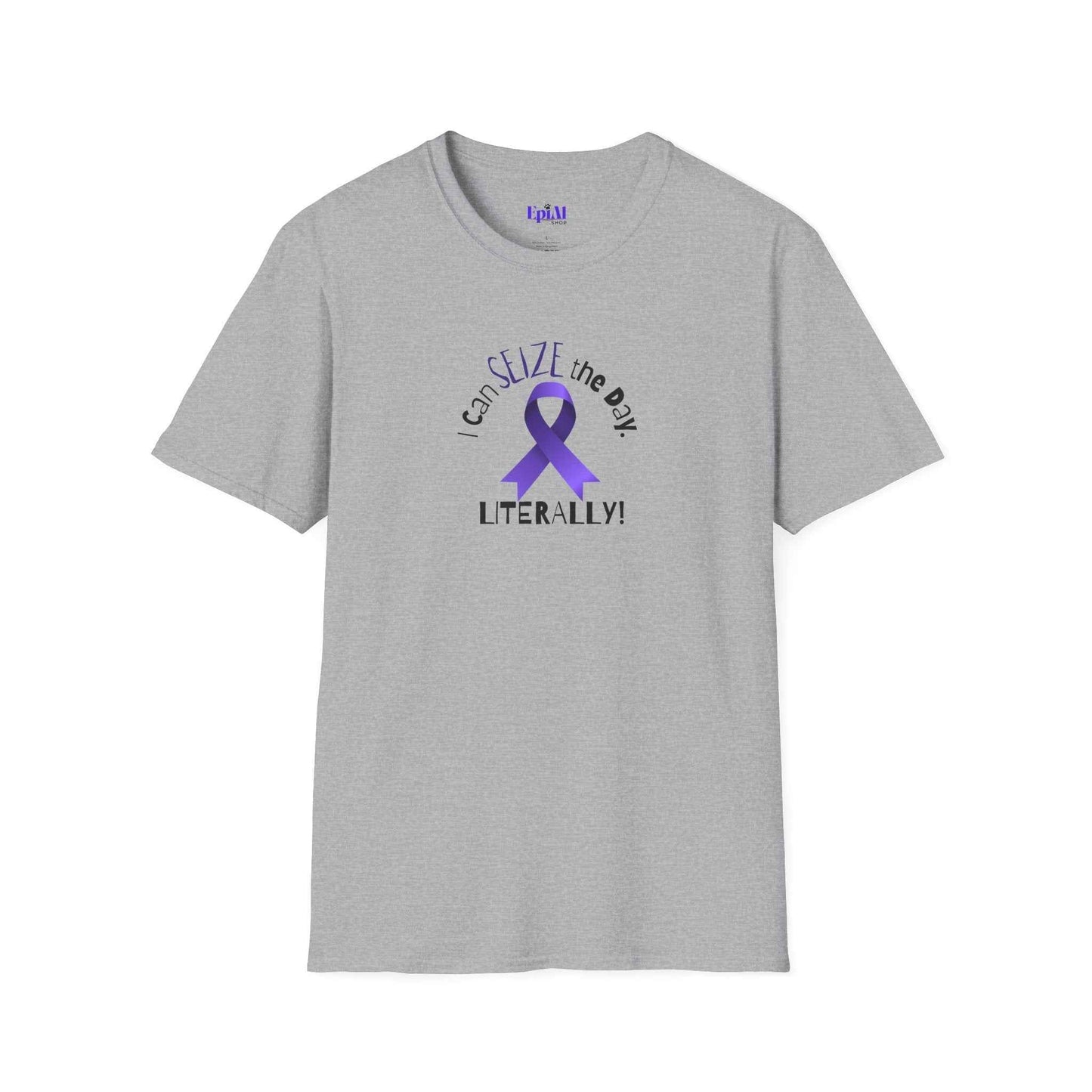 Epilepsy Awareness Pin Button - Seize the Day