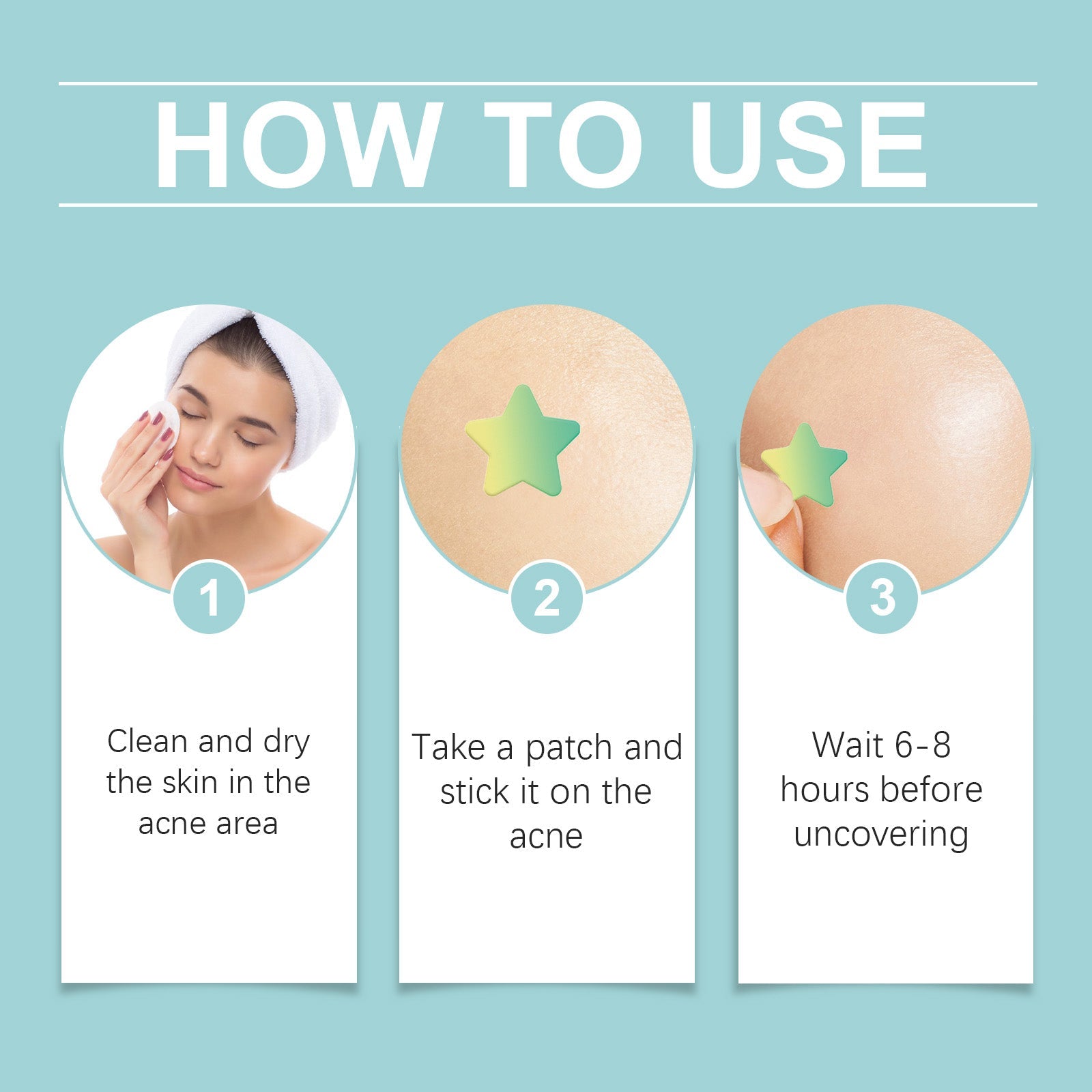 Color Hidden Pimples Cover Acne Pimples Facial Care Invisible Pimples - Korvel
