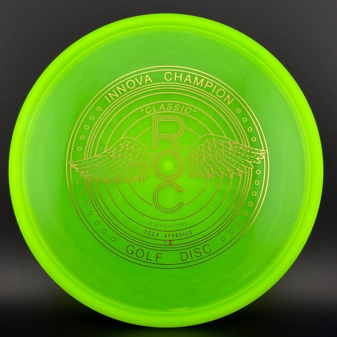 Champion Classic Roc - Disque de Disc Golf avec Tampon Rétro