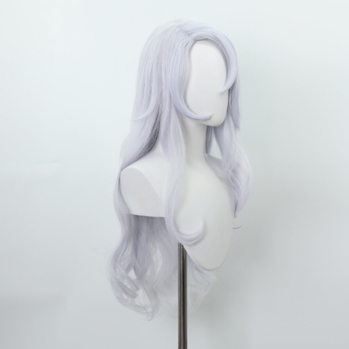 Anime Wig Spell Battle: Gojo Satoru Female Body Transformation, Long Curly Hair Cosplay, Chemical Fiber Wig Headset - Korvel