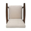 Elegant One-Seater Sofa in Beige