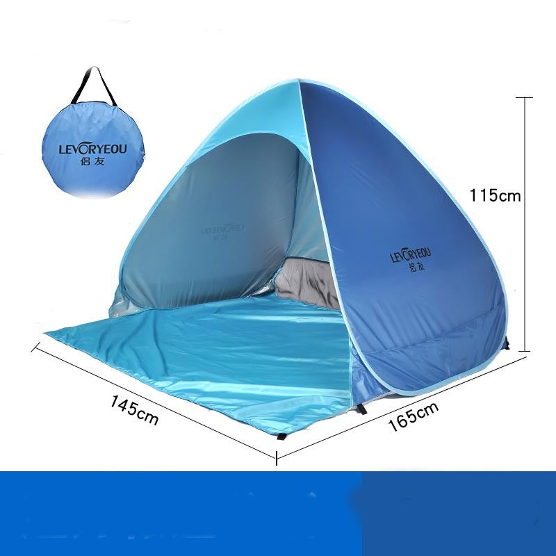 Tienda de Cortina de Apertura Rápida para Camping al Aire Libre